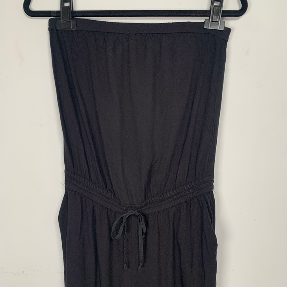 Aritzia Talula Strapless Black Romper/Onsie - S - Picture 1 of 5